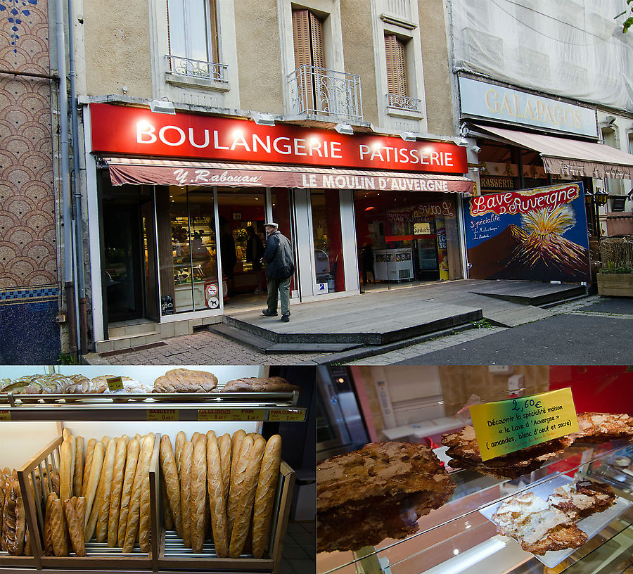 Местная булочная, лучшая в городе. Если не придешь к 8 утра, есть шанс остаться без свежайших круассанов. Ла-Бурбуль, Франция