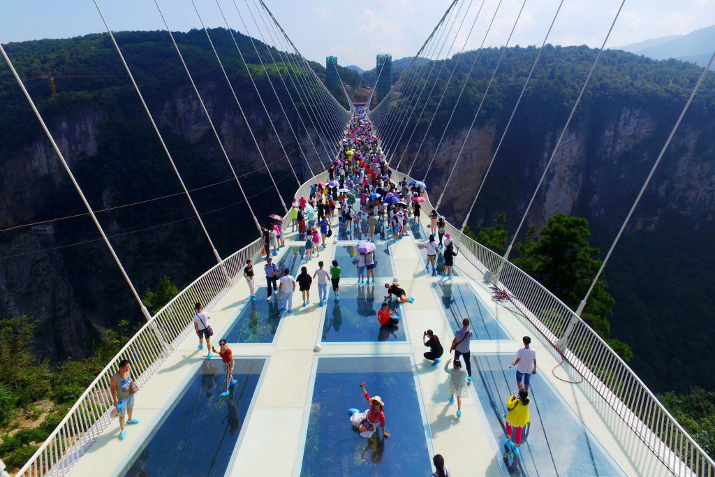 Чжанцзяцзе стеклянный мост / Zhangjiajie Glass Bridge