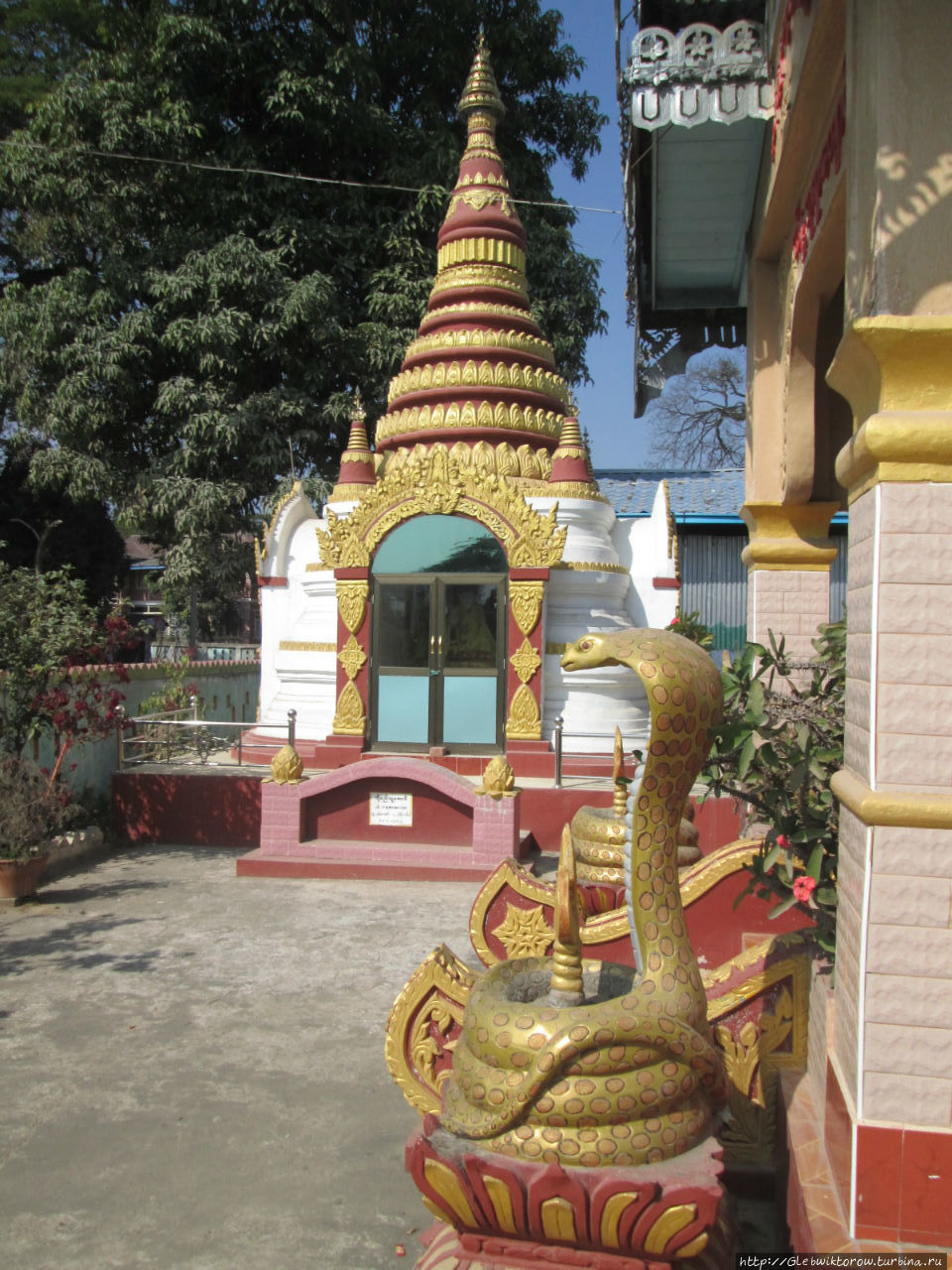 Hindu snake temple Сипо, Мьянма