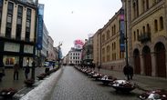 Пешеходные улицы центра Осло