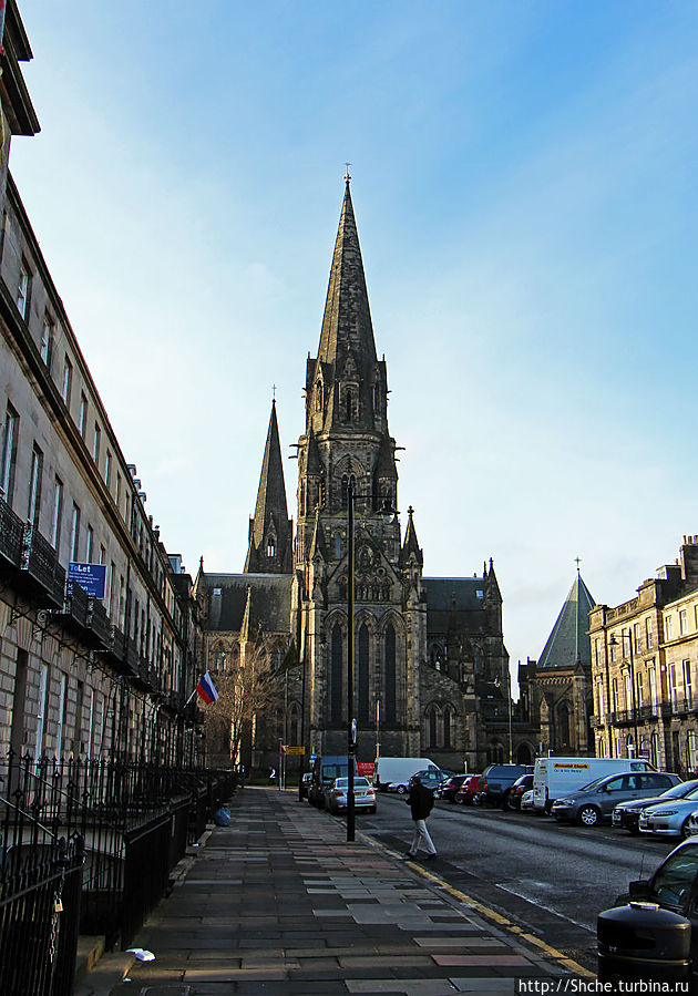 в конце Мелвилл искомый St Mary’s Cathedral Эдинбург, Великобритания