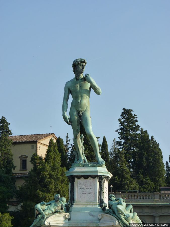 статуя Давида Флоренция, Италия