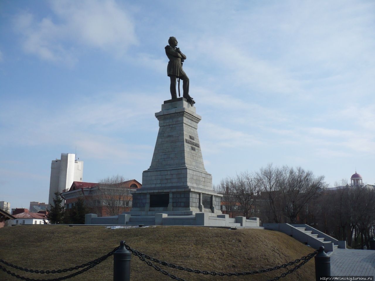 Памятник графу Муравьеву-Амурскому Хабаровск, Россия