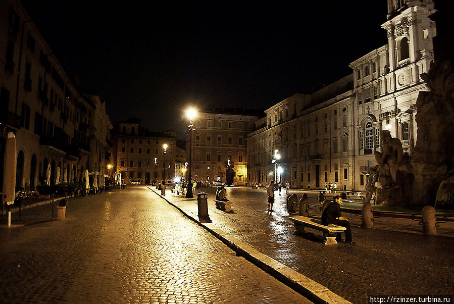 Ночь и Рим Рим, Италия