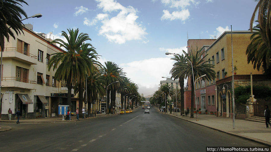 На улицах Асмэры Асмэра, Эритрея