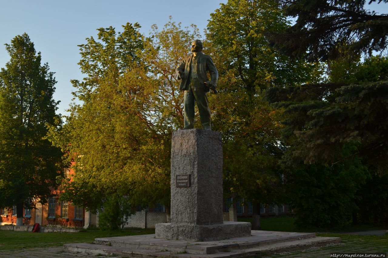 Памятник Ленину Камешково