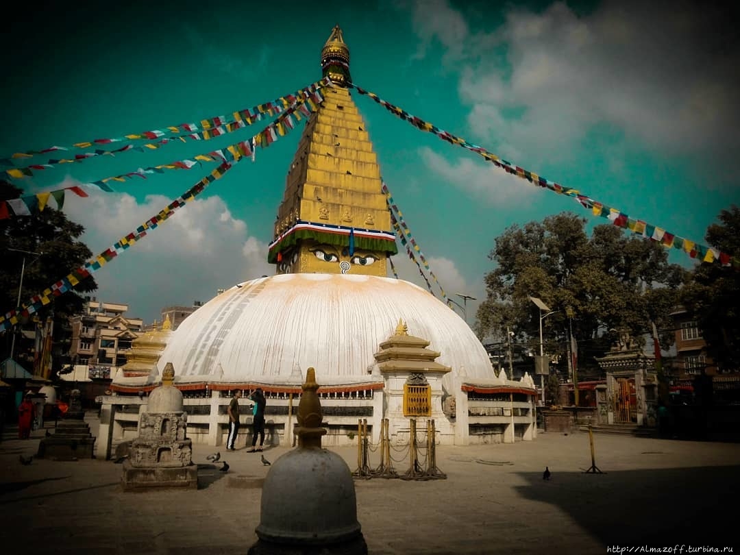 Ступа Dhando (Dhaanya) в Катманду
