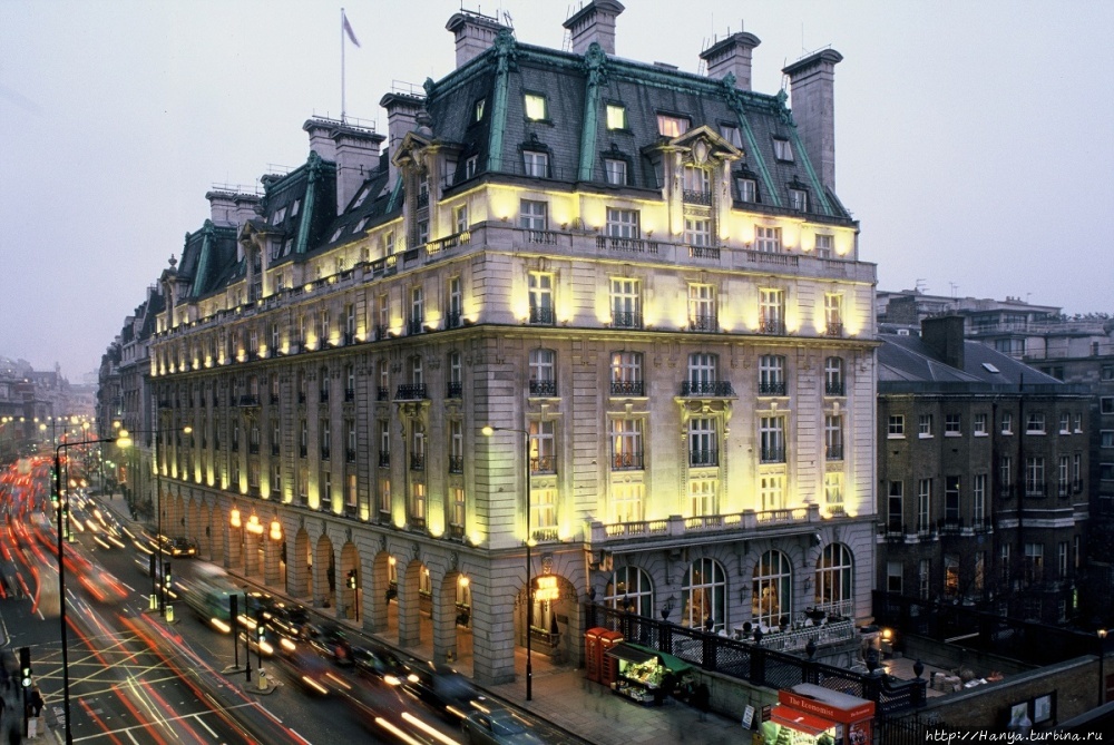 Отель Ритц в Лондоне. Фото из интернета Лондон, Великобритания