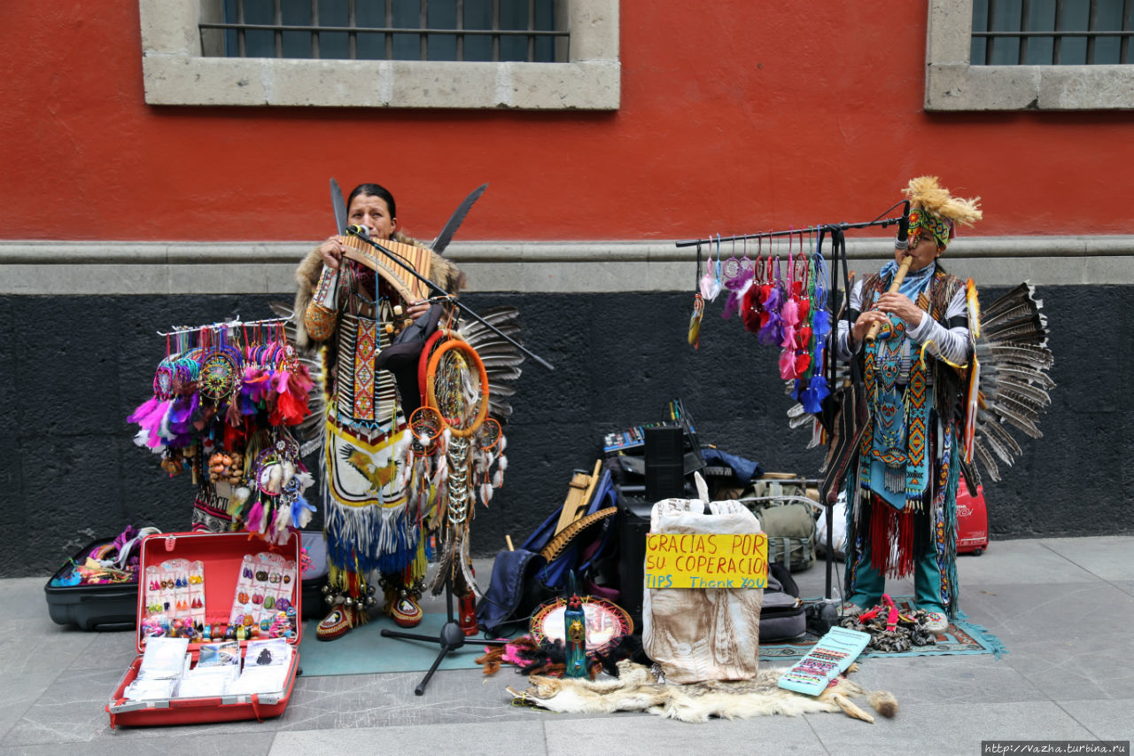 Уличные музыканты Мехико, Мексика