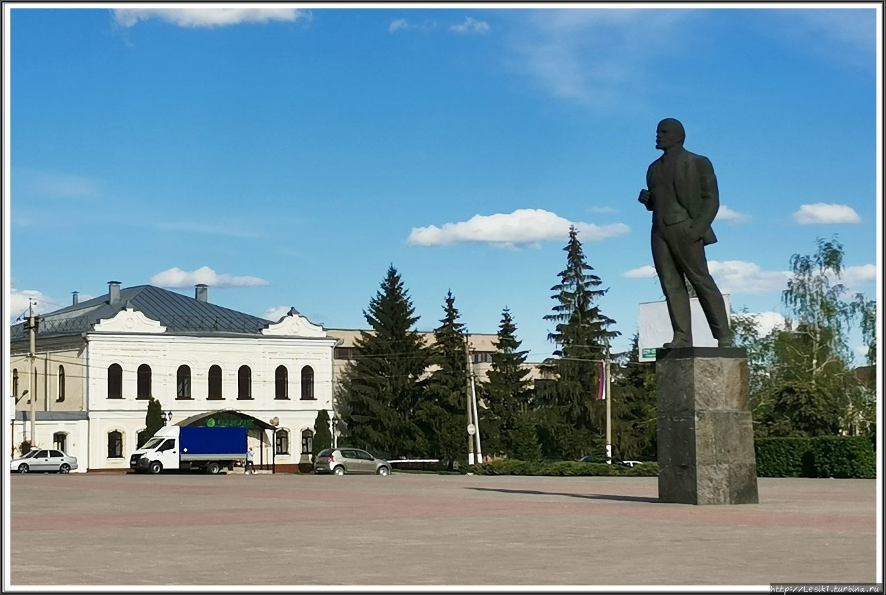 Острогожск площадь Ленина реконструкция