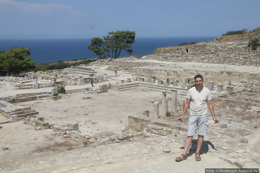 Развалины Камироса Остров Родос, Греция
