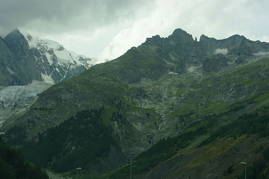 Через тернии в Альпы Шамони, Франция