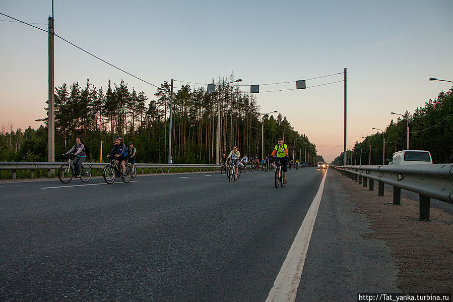 Велопробег по Дороге Жизни Санкт-Петербург, Россия
