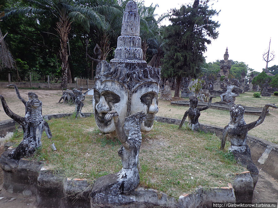 Вьентьян. Поездка в Будда-парк Вьентьян, Лаос