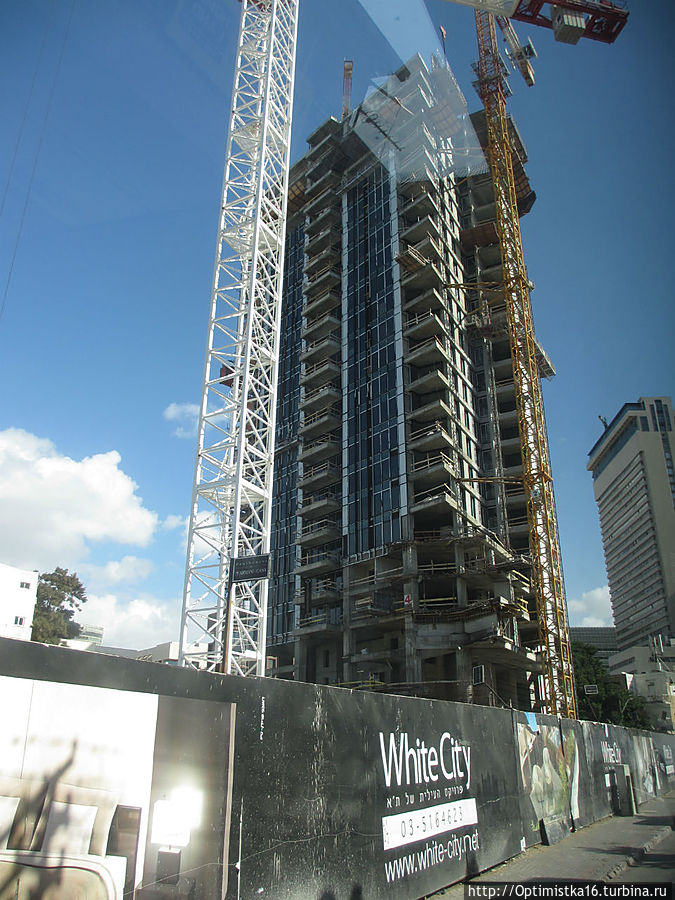 Тель-Авив из окна экскурсионного автобуса. Часть 1 Тель-Авив, Израиль