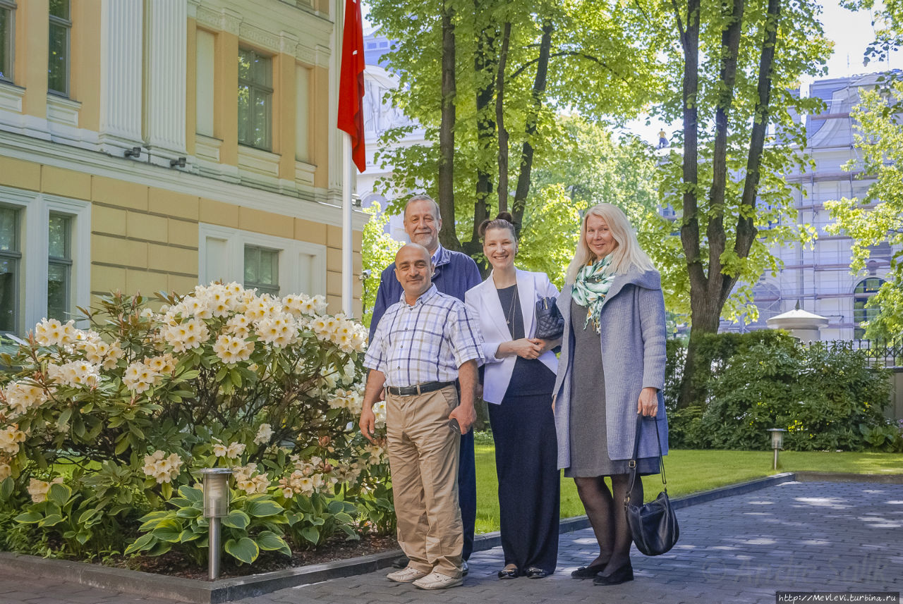 Выставка Эбру в Турецком посольстве Рига, Латвия