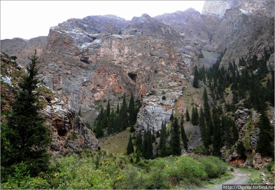 В этих пещерах спрятаны сокровища Нарын, Киргизия