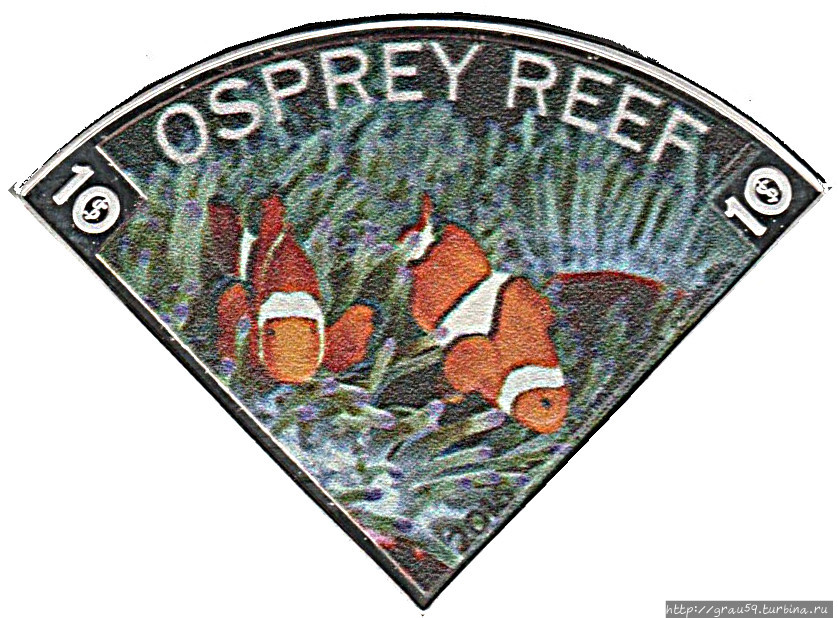 (Из Интернета) Риф Оспри, Территория островов Кораллового моря