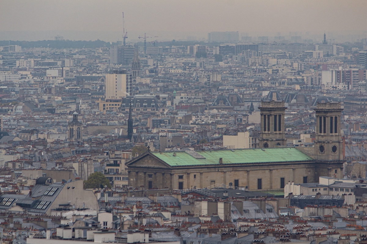 Париж — Виды с Монмартра Париж, Франция