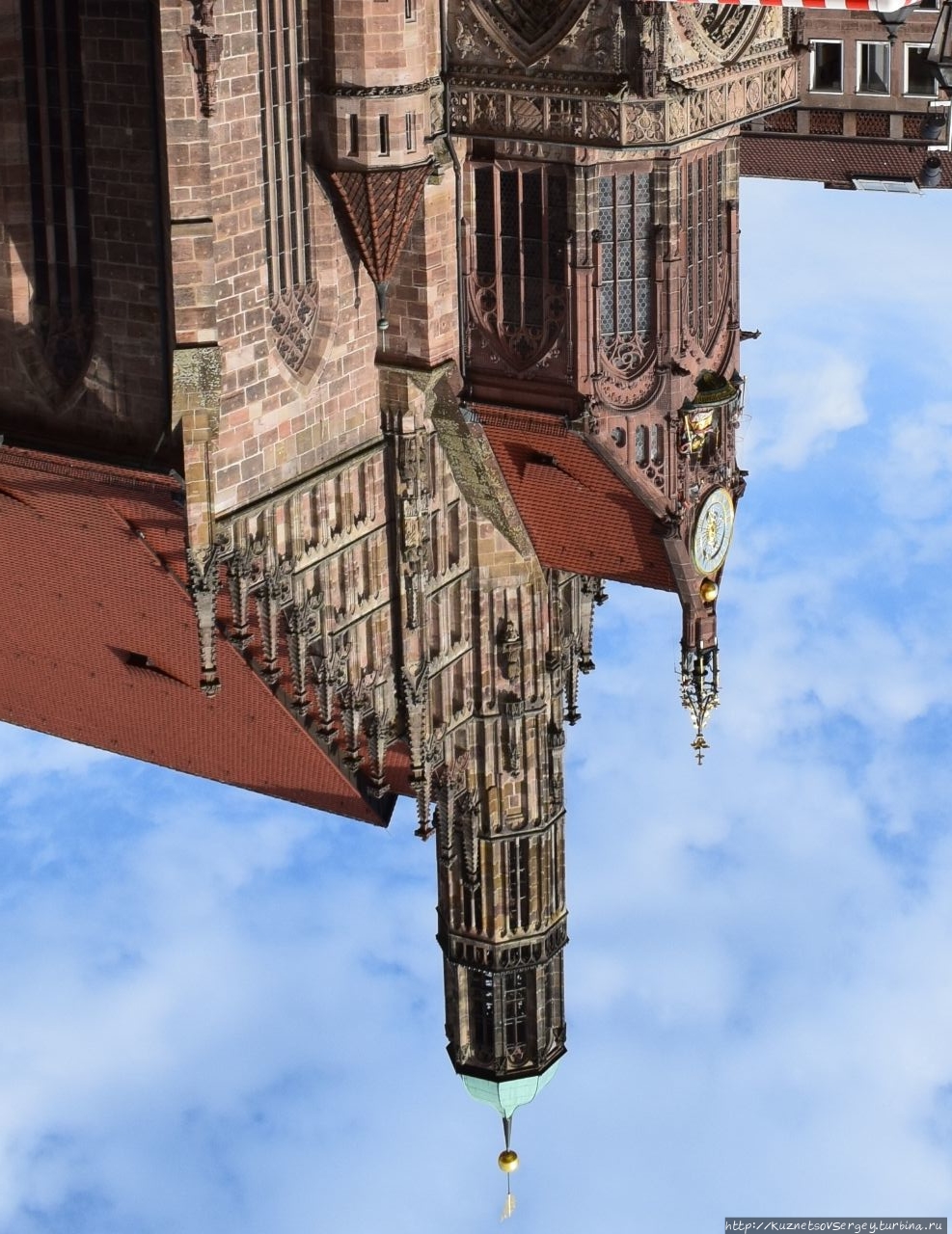 Фрауэнкирхе (церковь Богородицы) Нюрнберг, Германия