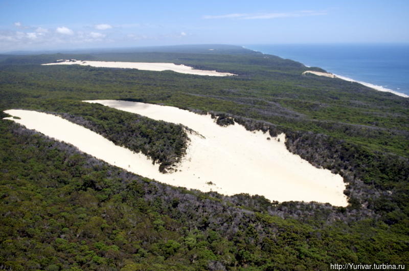 Остров Фрейзер – песчаное чудо Австралии Остров Фрейзер, Австралия