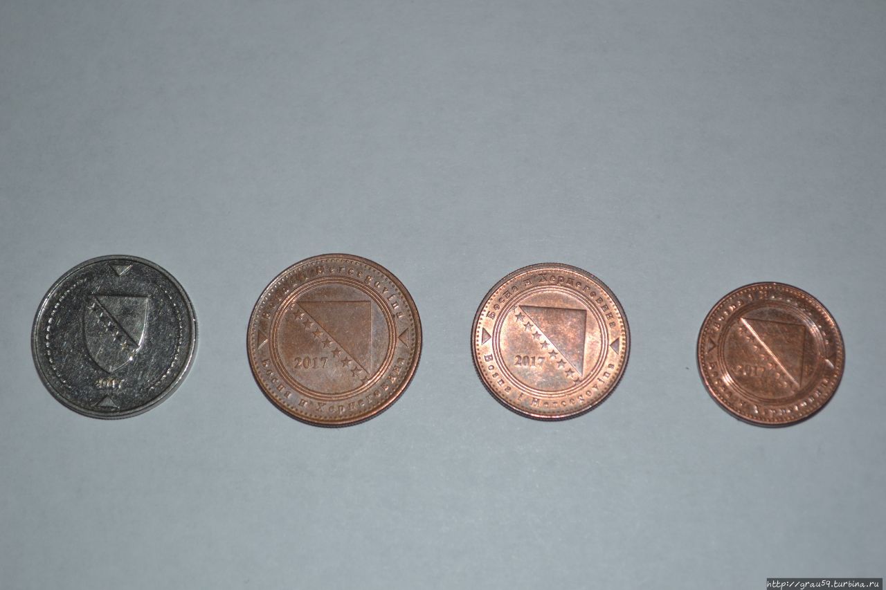 Километры боснийских денег Требинье, Босния и Герцеговина