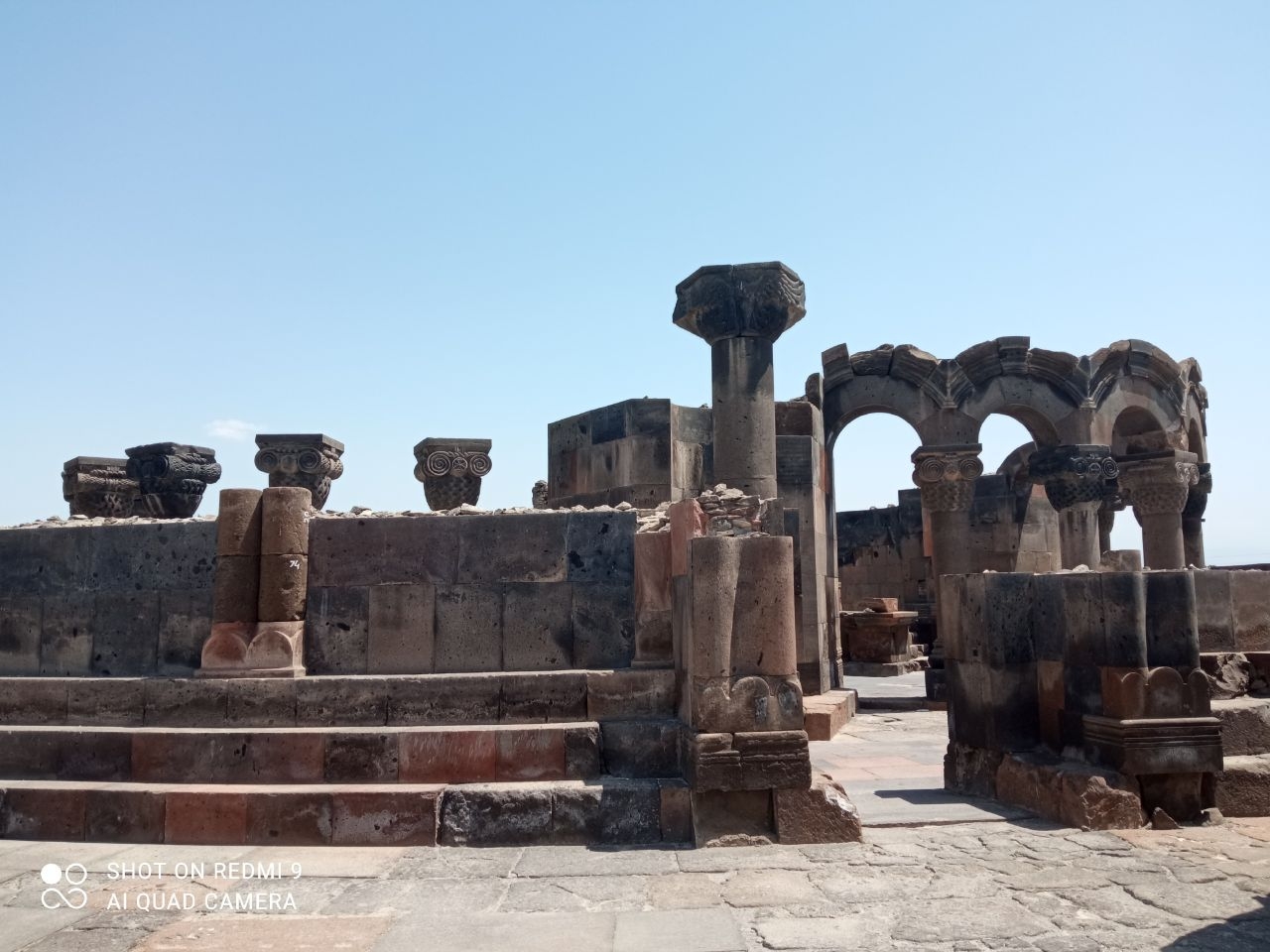 Храм Звартноц Вагаршапат, Армения