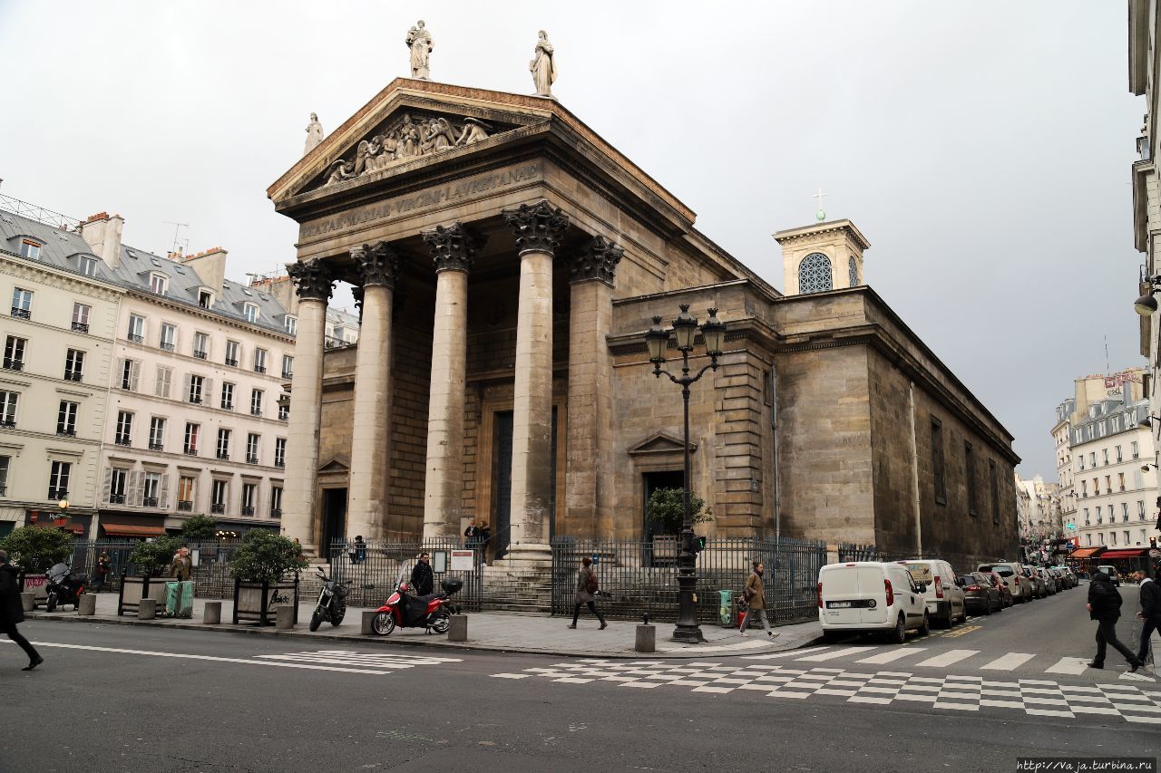 Церковь Нотер-Дам-де-Лорет Париж, Франция