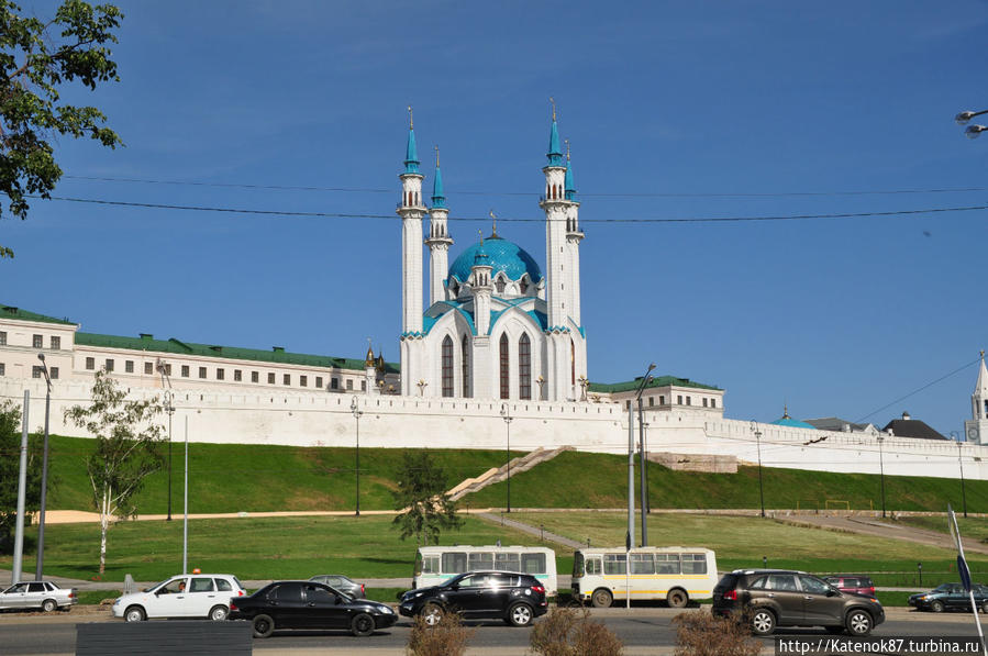 Кремль, где гармонично соседствуют две религии Казань, Россия