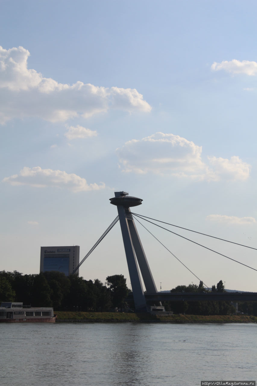 Новый мост. Братислава. Смотровая площадка НЛО Вена, Австрия