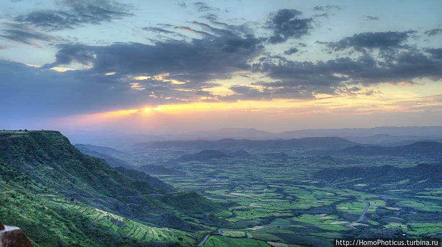 Сыменские горы (обработка) Сымен Национальный Парк, Эфиопия