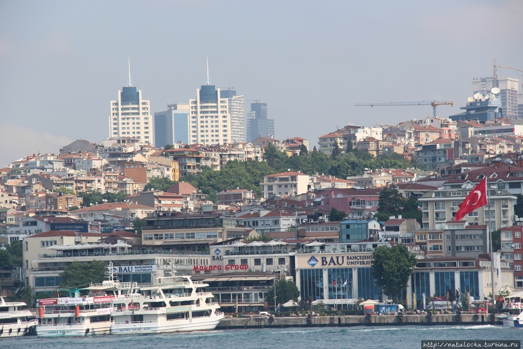 Гавань Золотой Рог в Стамбуле. Стамбул, Турция