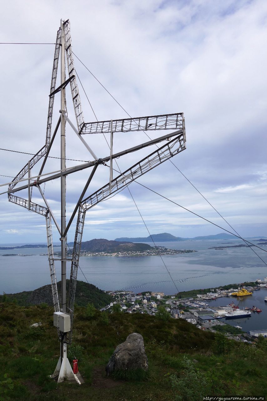 Сахарная вершина Олесунн, Норвегия