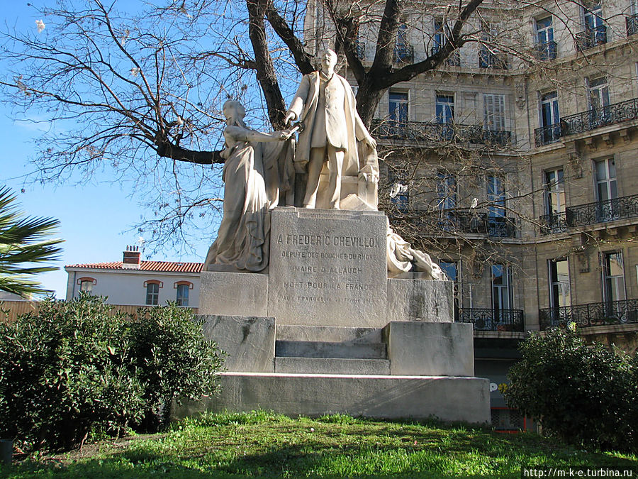 памятник Frédéric Chevillon Марсель, Франция