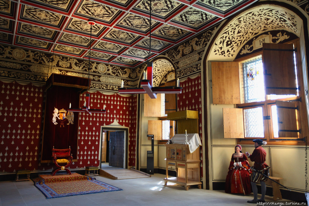 Тронный зал Дворца в замке Стерлинг. Фото из интернета Стерлинг, Великобритания