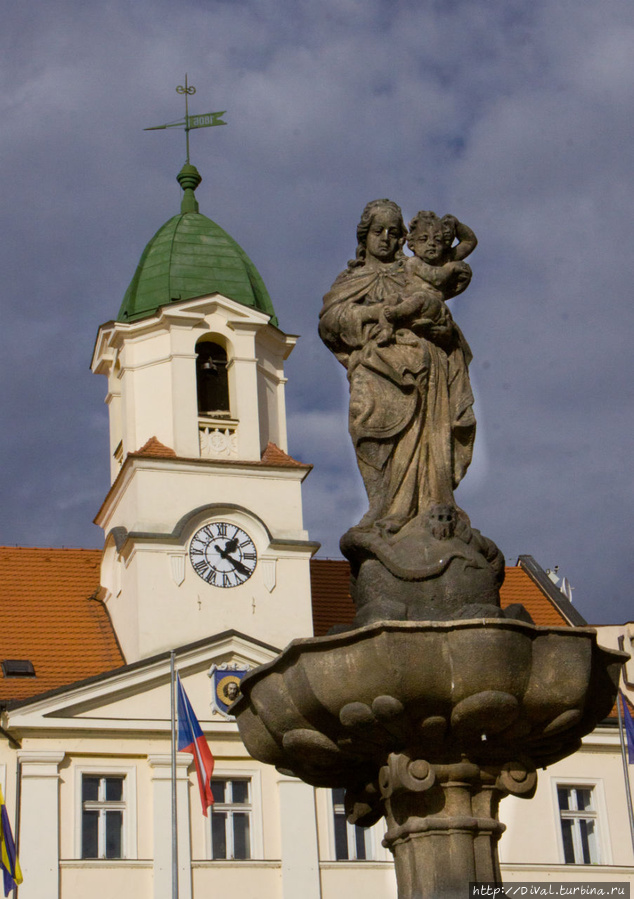 Стекло Богемии в интерьере города Теплице, Чехия