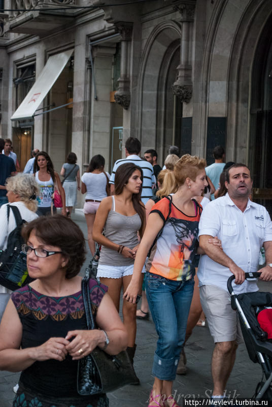 Неутомимые гости Барселоны Барселона, Испания