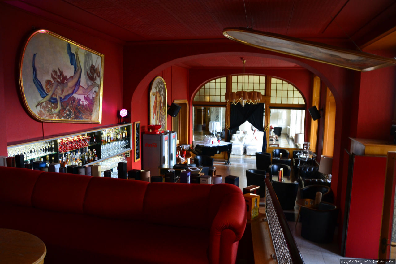 бар отеля Schatzalp Давос, Швейцария