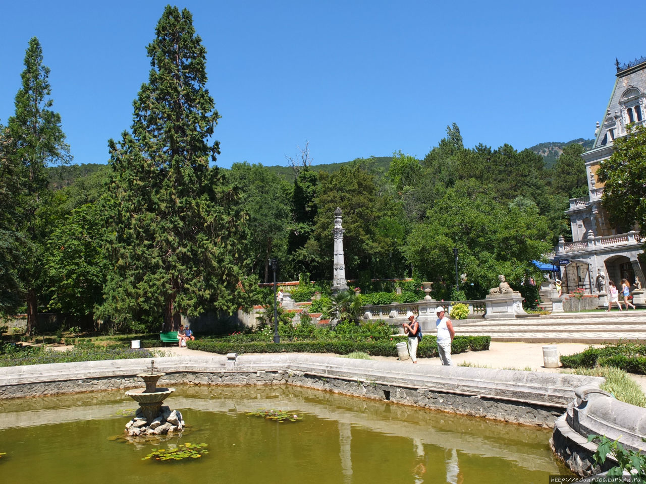 Массандровский дворец во всей красе Ялта, Россия