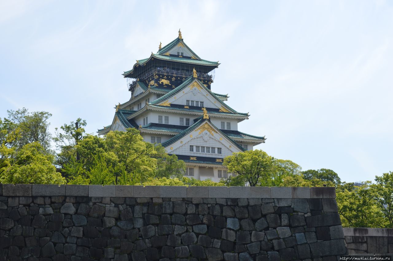 Замок Осаки Осака, Япония