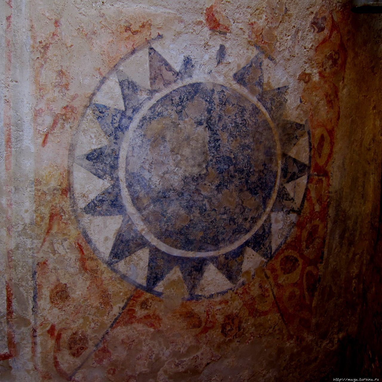 Сохранившиеся фрески радуют своей яркостью Пьяцца-Армерина, Италия