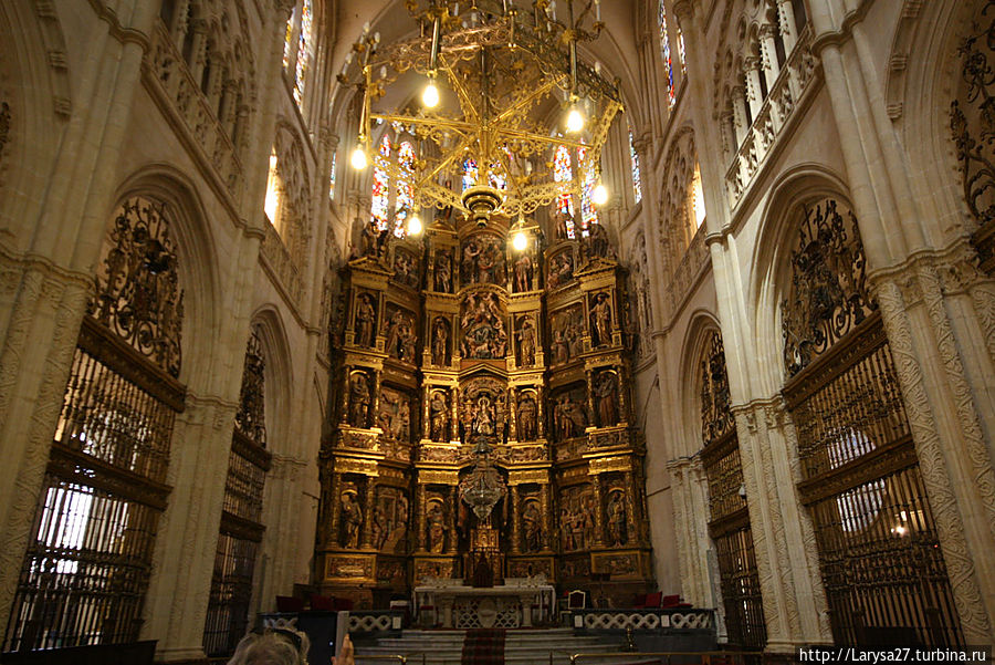 Главный алтарь Собора работы Родриго и Мартина де ла Айя 1563-1577 г.г. Бургос, Испания
