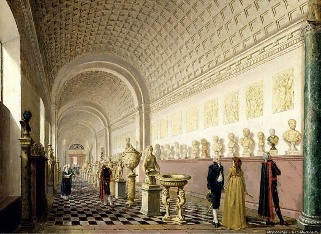 Pehr Hillestrеm (1732 — 1816), «Галерея Густава III» Стокгольм, Швеция