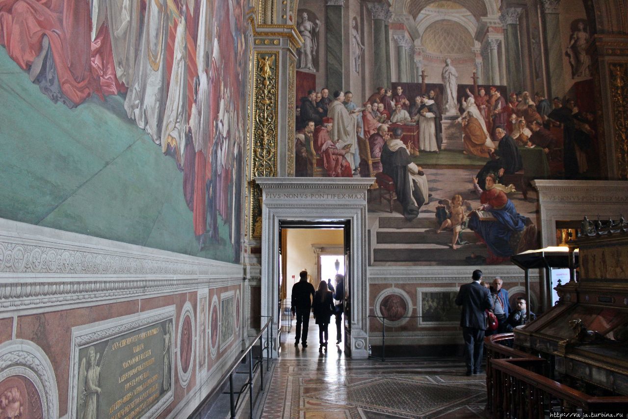 Музеи Ватикана. Станцы Рафаэля Ватикан (столица), Ватикан