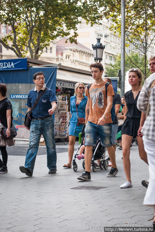 Неутомимые гости Барселоны Барселона, Испания