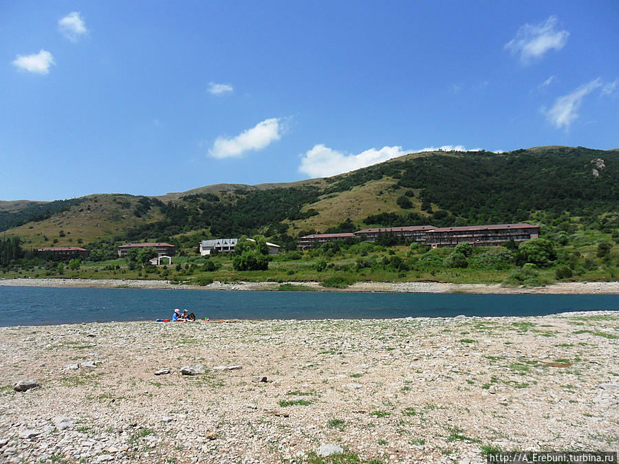 На Кечутском водохранилище Джермук, Армения