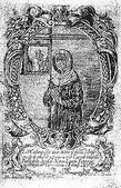 Катарина де Сан Хуан, изображенная на гравюре XVII века, которая, по преданию приняла обеты монахини в миру. Фото из Wikipedia