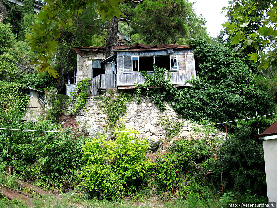 Старый дом на скале... Гагра, Абхазия