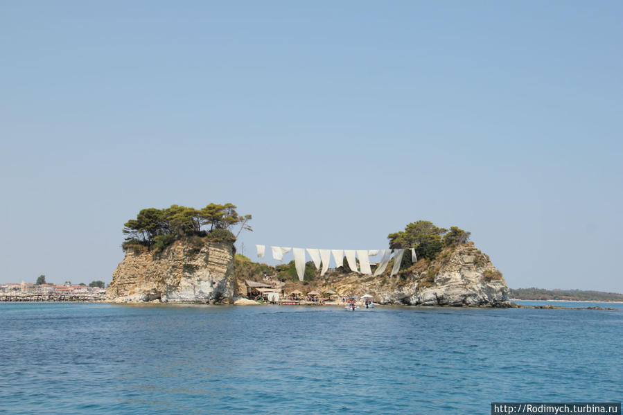 Островок Святого Состиса Остров Закинф, Греция
