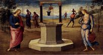 Пьетро Перуджино. Христос и самарянка. 1506—1507.